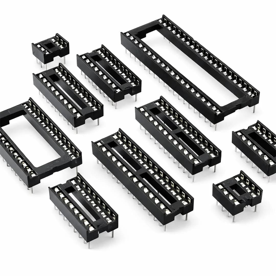 24P Pin DIP Entegre Soketi Geniş Tip (600 mil) Hassas Temaslı Konnektör - Seyyar Elektronik