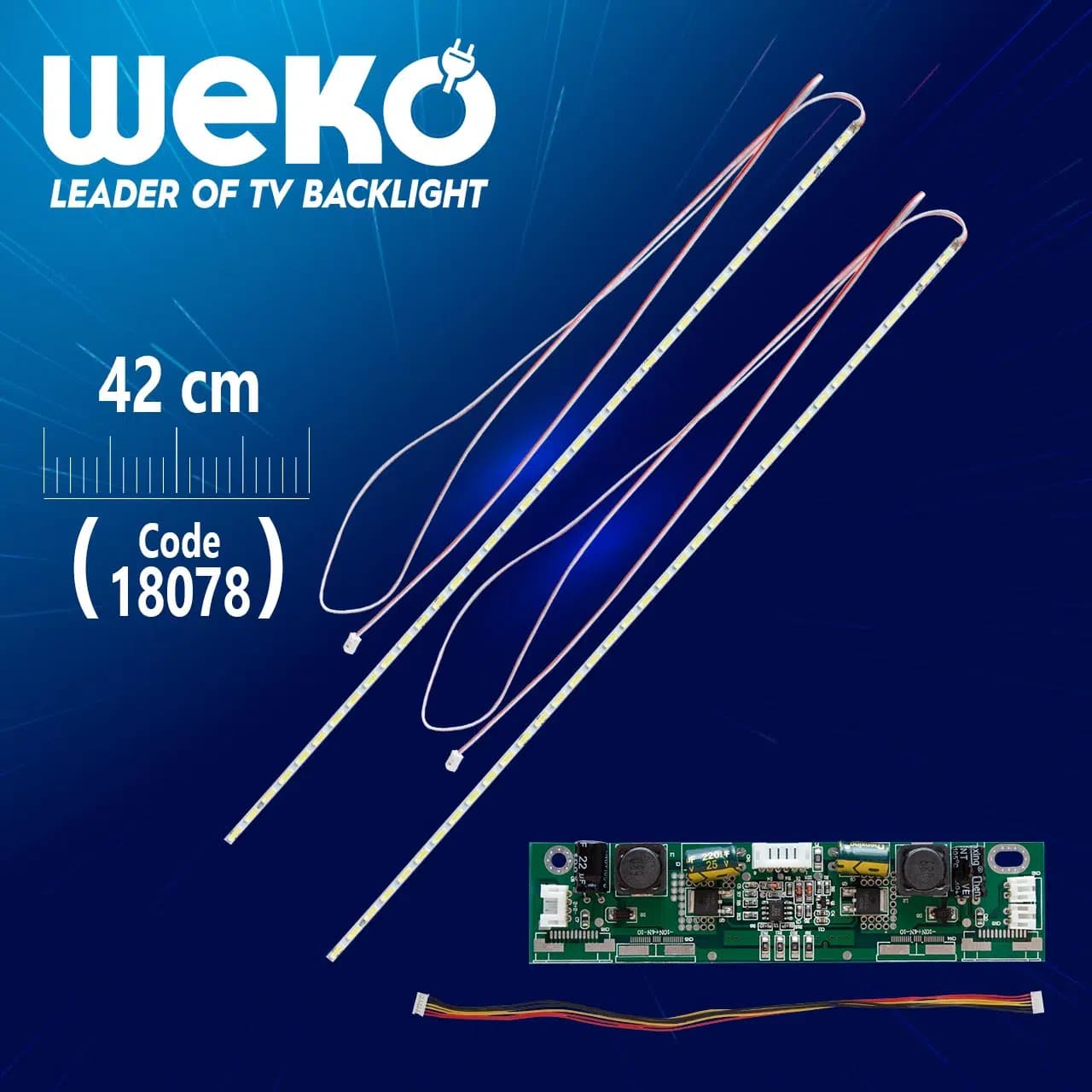 32'' Inch CY-32C-60D 15C4B 35.7 Cm 60 Ledli Universal Tv E-Led Takımı - Seyyar Elektronik