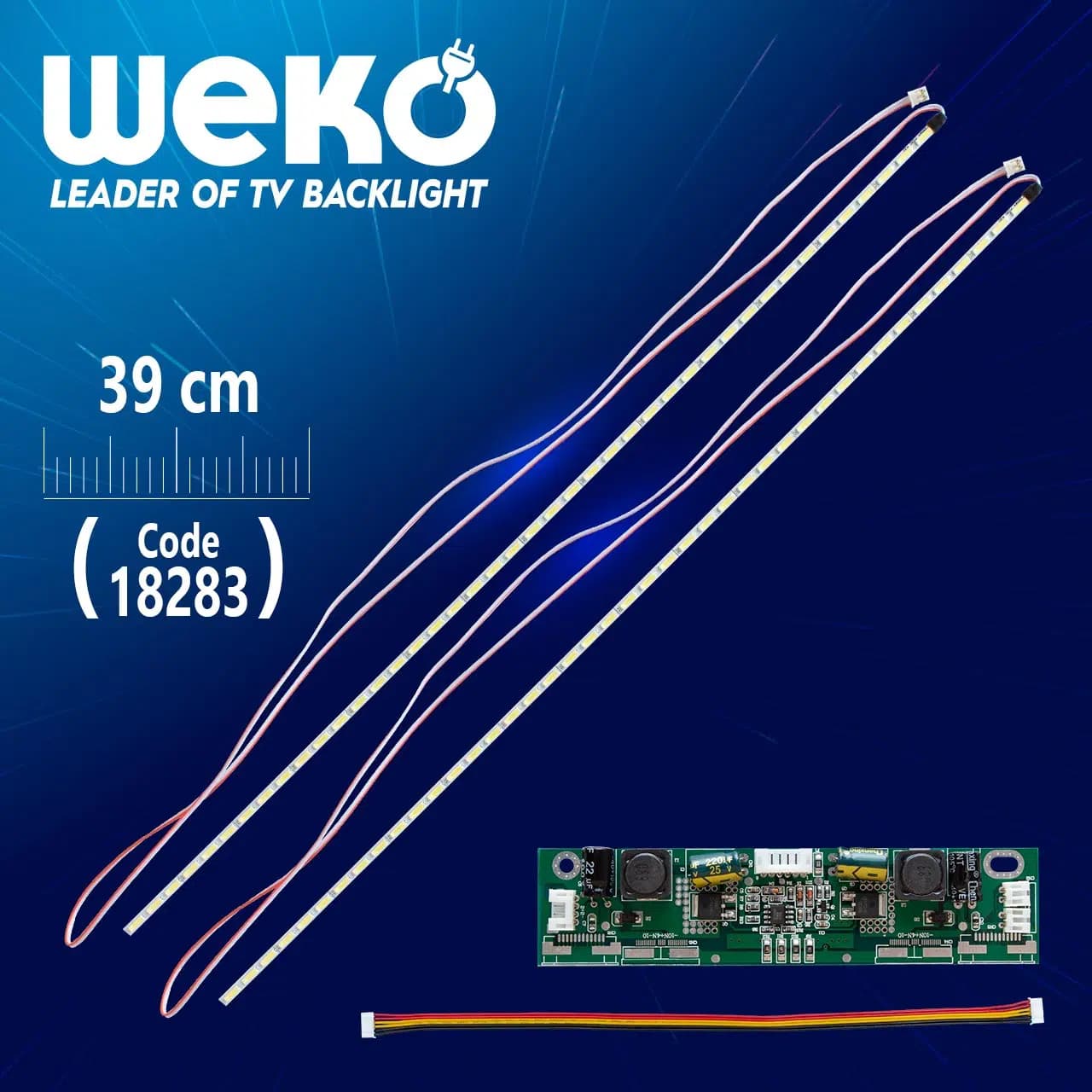 39,5'' Inch Universal E-LED 7020 Led 390MM 360-450MA 48-51V Çift Led-Sürücü-Kablo Takımı - Seyyar Elektronik