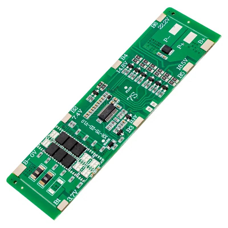 7S 24 Volt 20 Amper 18650 Pil Şarj Koruma Kartı (8 IC li) - Seyyar Elektronik