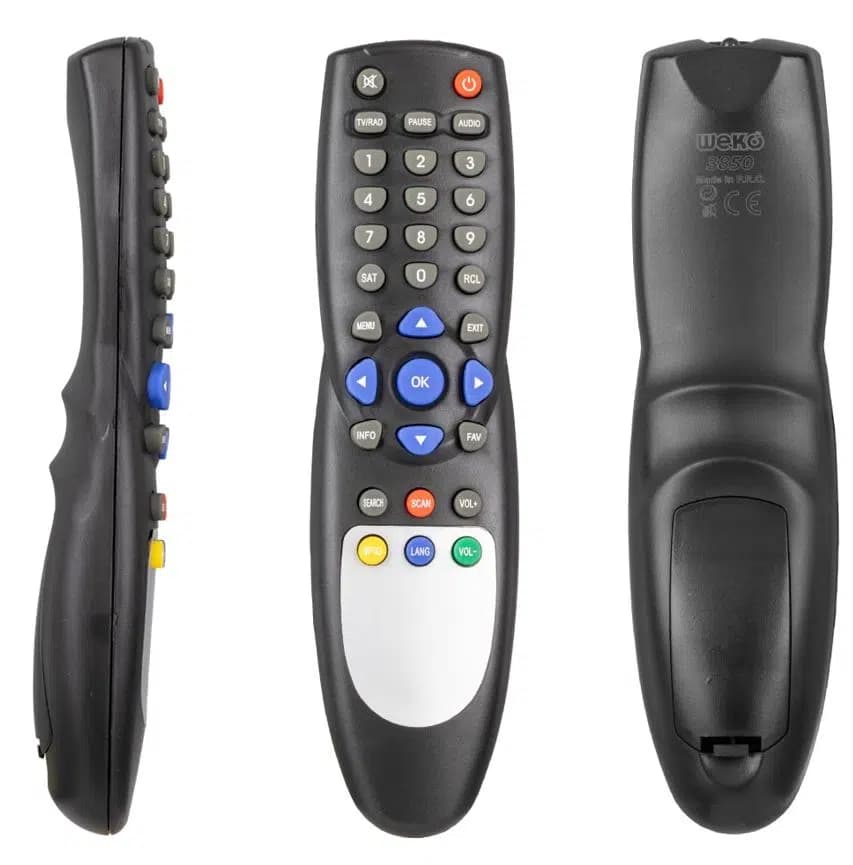 Amstrad 16100 - Tempo 14100 - Moonstar 15900 - Herz 12000 Uydu Alıcı Kumandası - Seyyar Elektronik