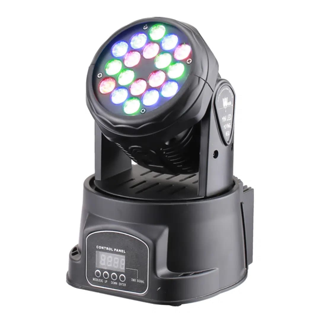Aolait AL0318W 18x3W RGB Hareketli Sahne Işığı (Moving Head) - Seyyar Elektronik