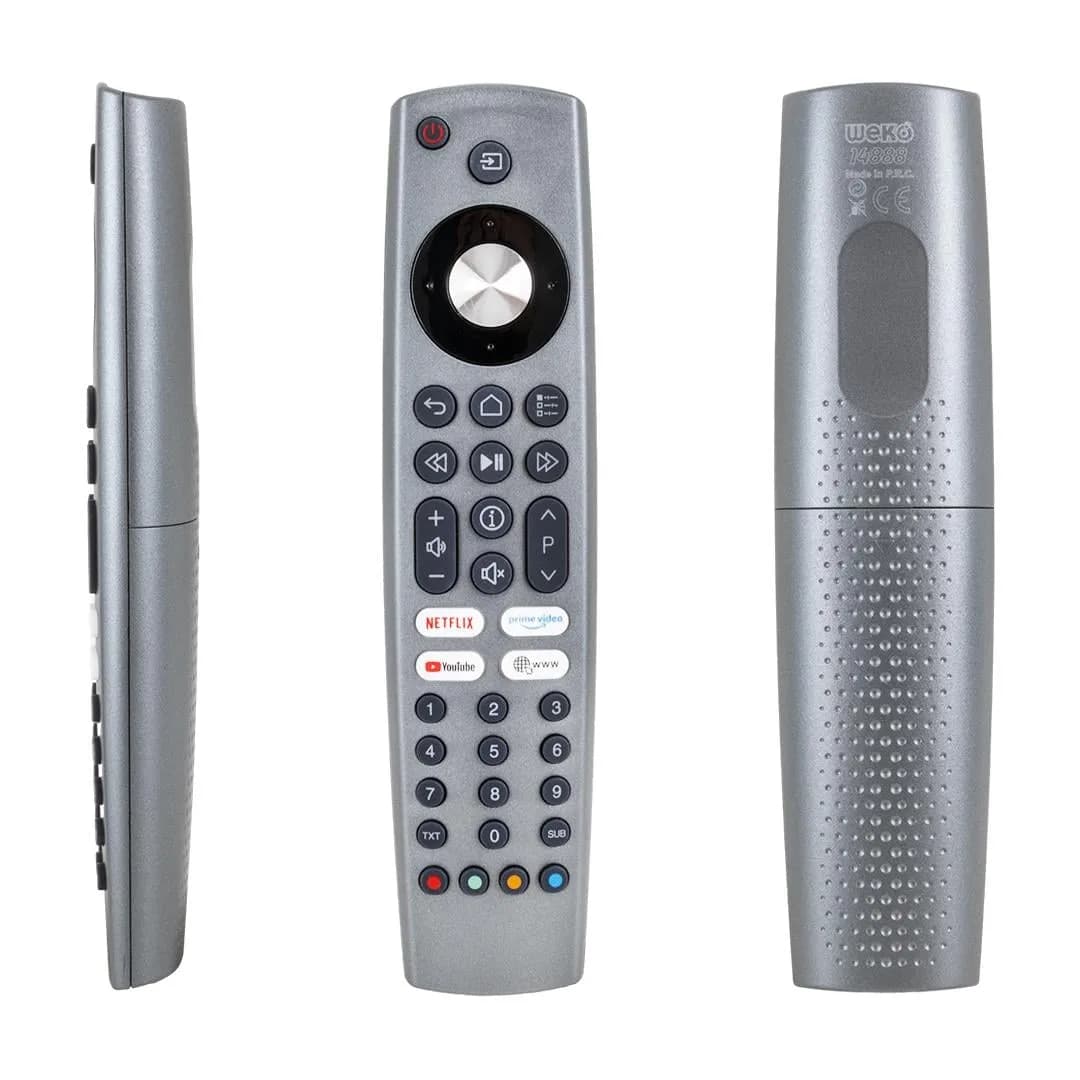 Arçelik Beko Grundig Netflix-Youtube-Prime Google Play Tuşlu LCD LED TV Kumanda - Seyyar Elektronik