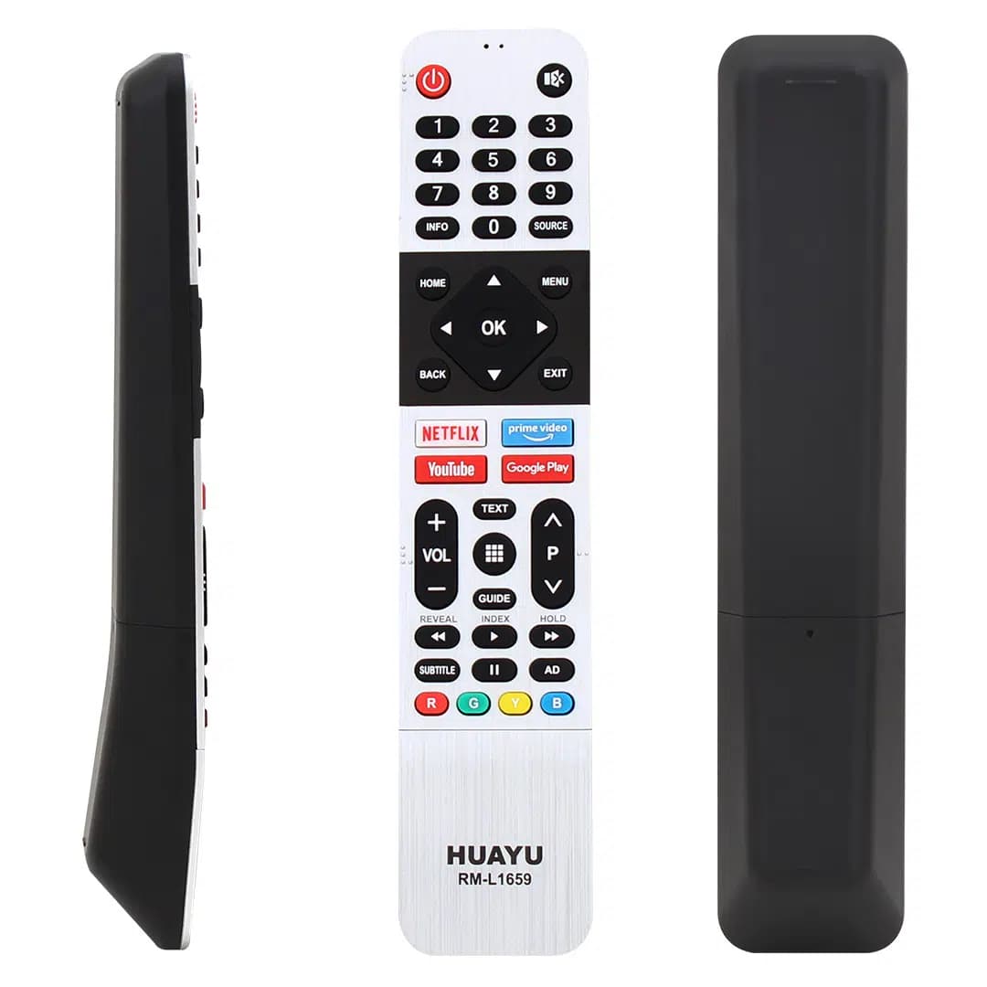 Arçelik-Beko-Grundig-Skyworth Netflix-Youtube-Prime Video-Google Play Tuşlu Ses Komutsuz Lcd Led Tv Kumanda - Seyyar Elektronik