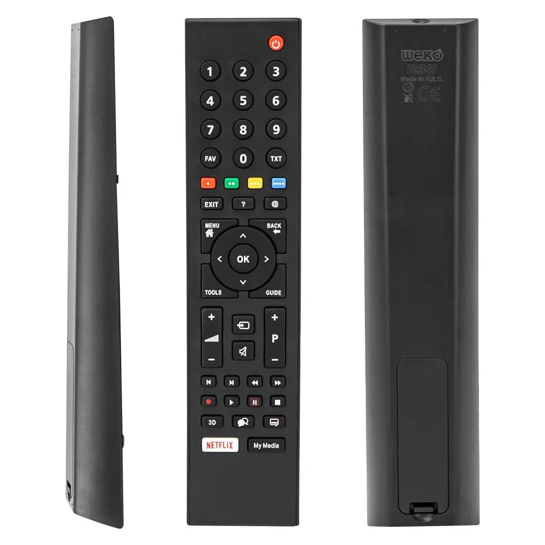 Arçelik RC3214806/02 - Beko B49L 8860 - Grundig 49GCU 7900B Netflix - My Media Tuşlu Lcd-Led Tv Kumanda - Seyyar Elektronik