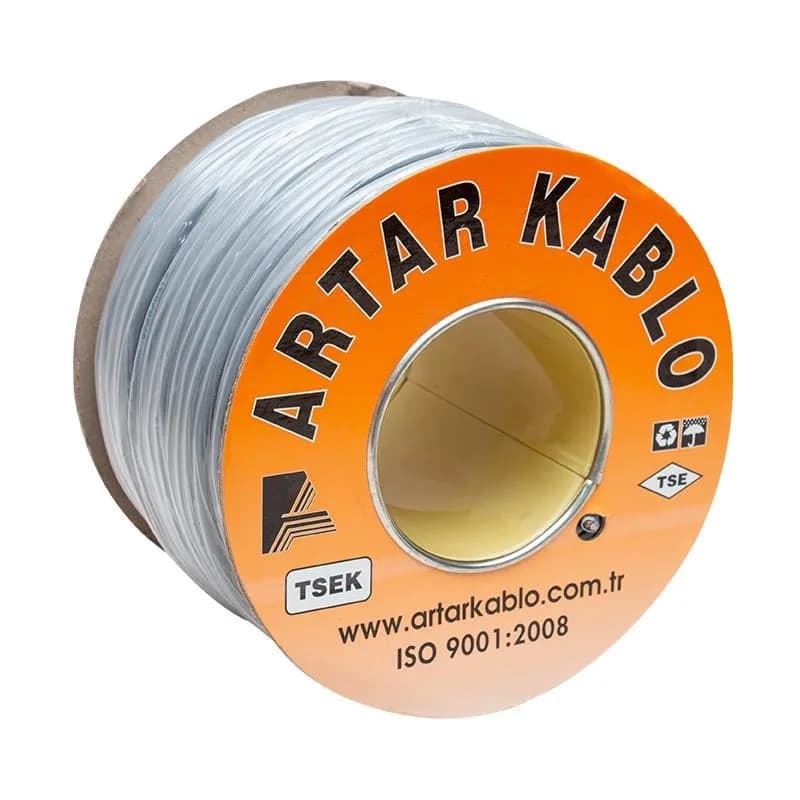 Artar 2x1.5 Mm Liycy 100 Metre Bakır Hoparlör Kablosu - Seyyar Elektronik