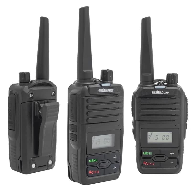 Aselsan A446T 16 Kanal 12 Km Menzil Ekranlı Tekli Set El Telsizi - Seyyar Elektronik