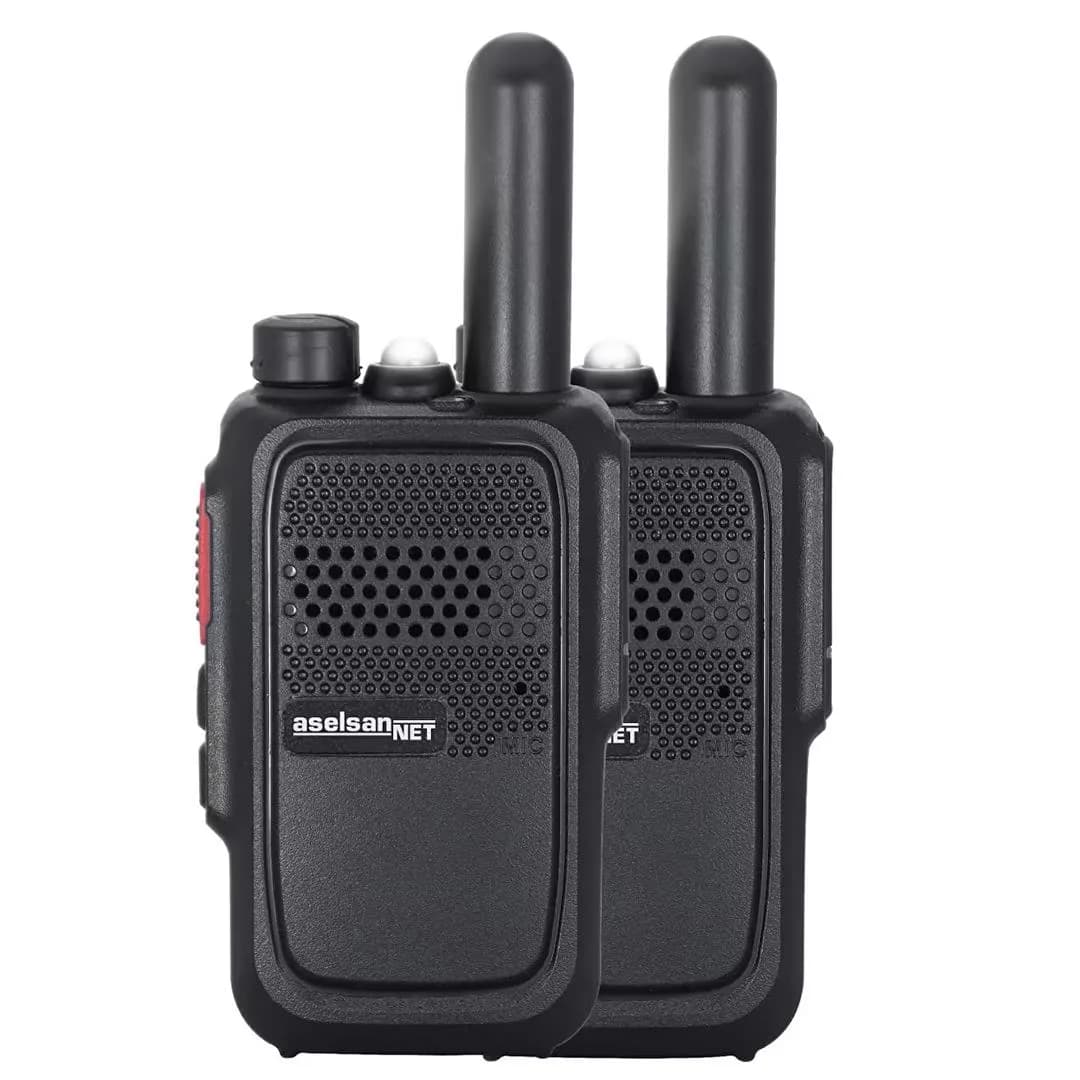 Aselsan Pm-580 Pmr Şarj Dahil İkili El Telsizi (10 Km)(16 Kanal + 121 Alt Kanal) - Seyyar Elektronik