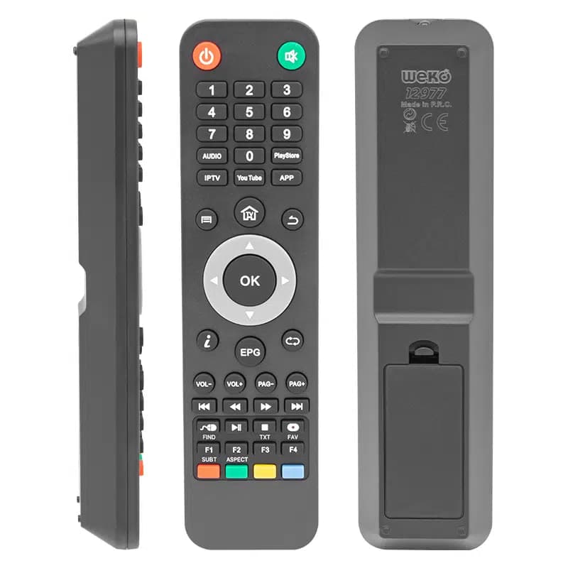 Atlanta HD IPTV - Spybox S8 / S9 HD - Korax Era - Goldmaster IP TV Uydu Alıcısı Kumandası - Seyyar Elektronik