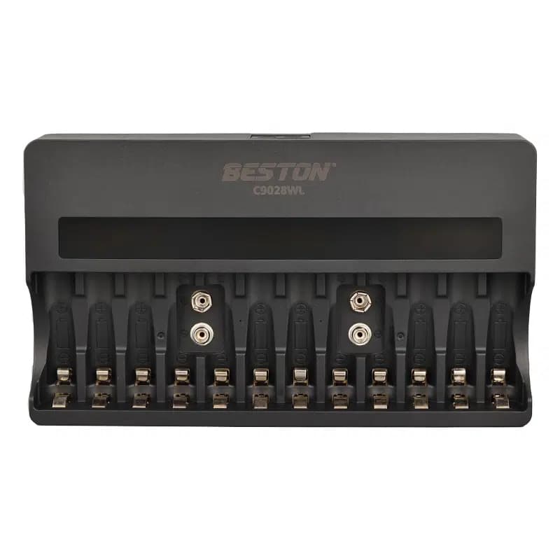 Beston C9028WL AA/AAA/9V/C Boy/D Boy/Lion Hızlı Pil Şarj Cihazı - Seyyar Elektronik
