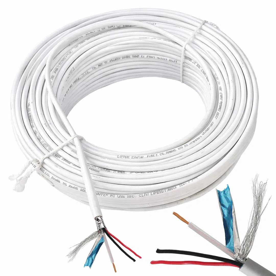Botech 2+1 0.50x0.18mm CCA CCTV Kamera Kablosu (100 Metre) - Seyyar Elektronik