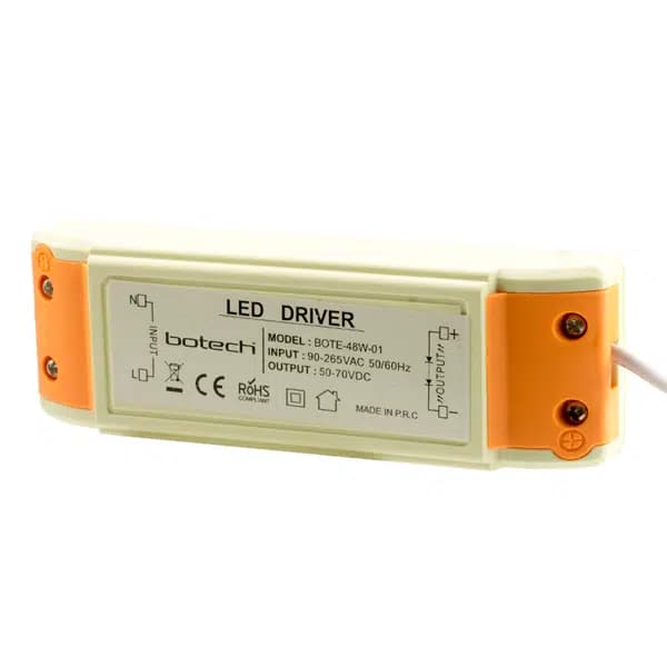 Botech 60x60 Panel Led Driver Adaptörü (50V-70V Dc) BOTE-48W-01 - Seyyar Elektronik