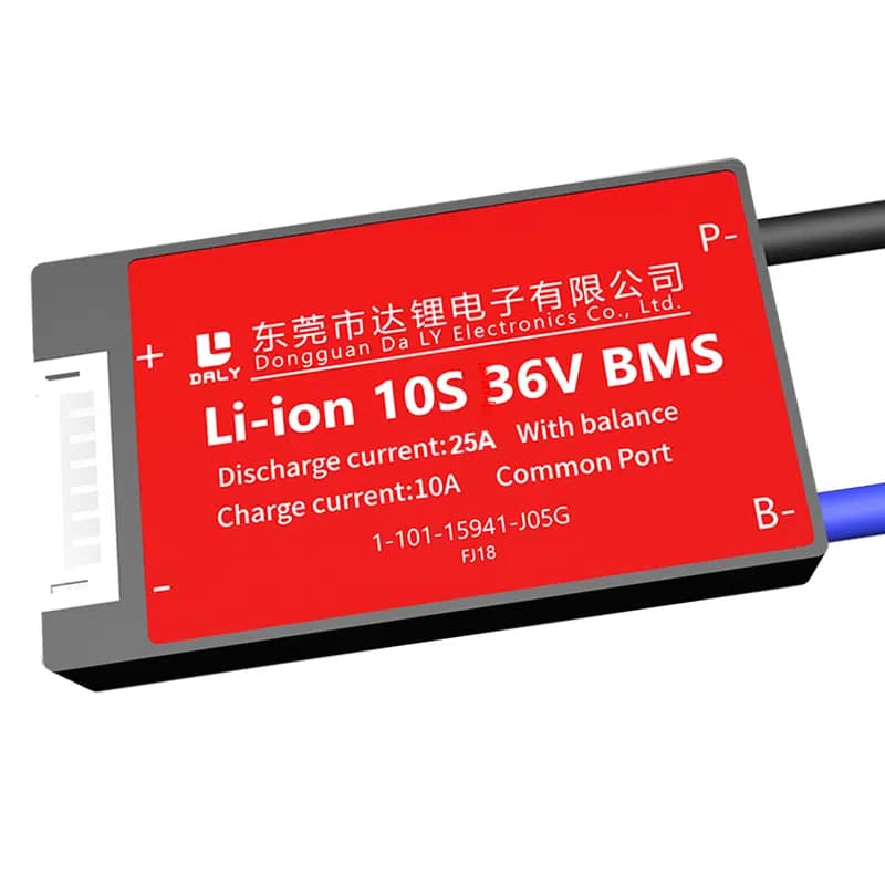 Daly Bms 10S 36V Deşarj 25A -Şarj 10A Balanslı Pil Koruma Modülü - Seyyar Elektronik