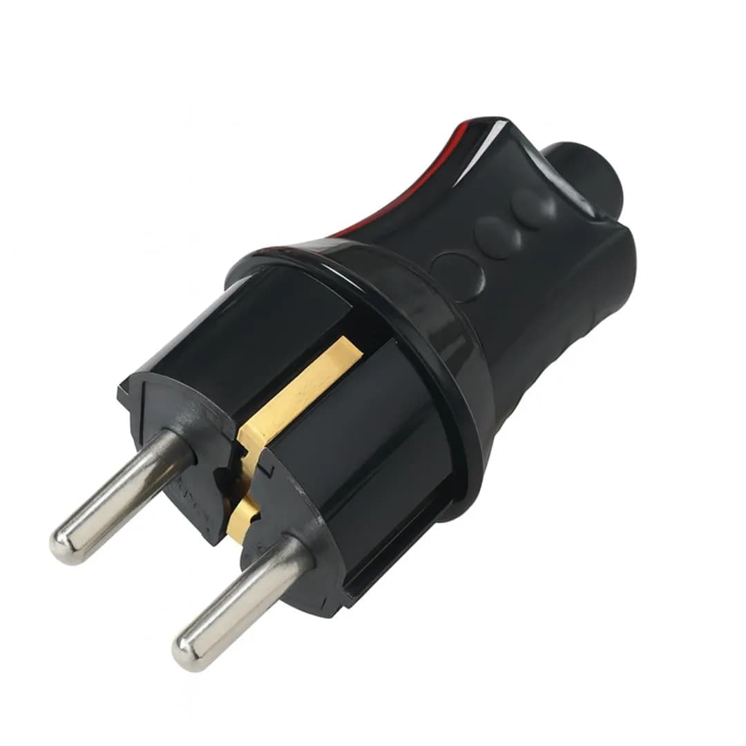 DE-PA DPA-11116 Siyah Topraklı UPS Tipi Erkek Fiş - Seyyar Elektronik