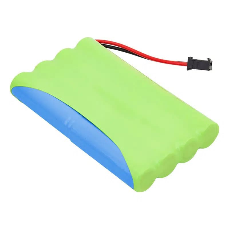 Efcell 9.6 Volt 1500mAh 2 Pin Soketli 8'li Oyuncak Araba Pili Şarj Edilebilir 98x57x15mm - Seyyar Elektronik