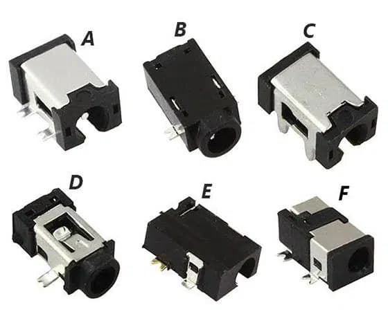 Elektromer EL-32598 Tablet PC DC Dişi Güç Şarj Soketi Konnektörü 5 Pin 4.0x1.7mm Şase NO:1 - Seyyar Elektronik