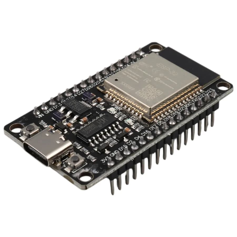 ESP32 WiFi Bluetooth Geliştirme Kartı Type-C Girişli 38 Pin Çift Çekirdekli Mikrodenetleyici - Seyyar Elektronik