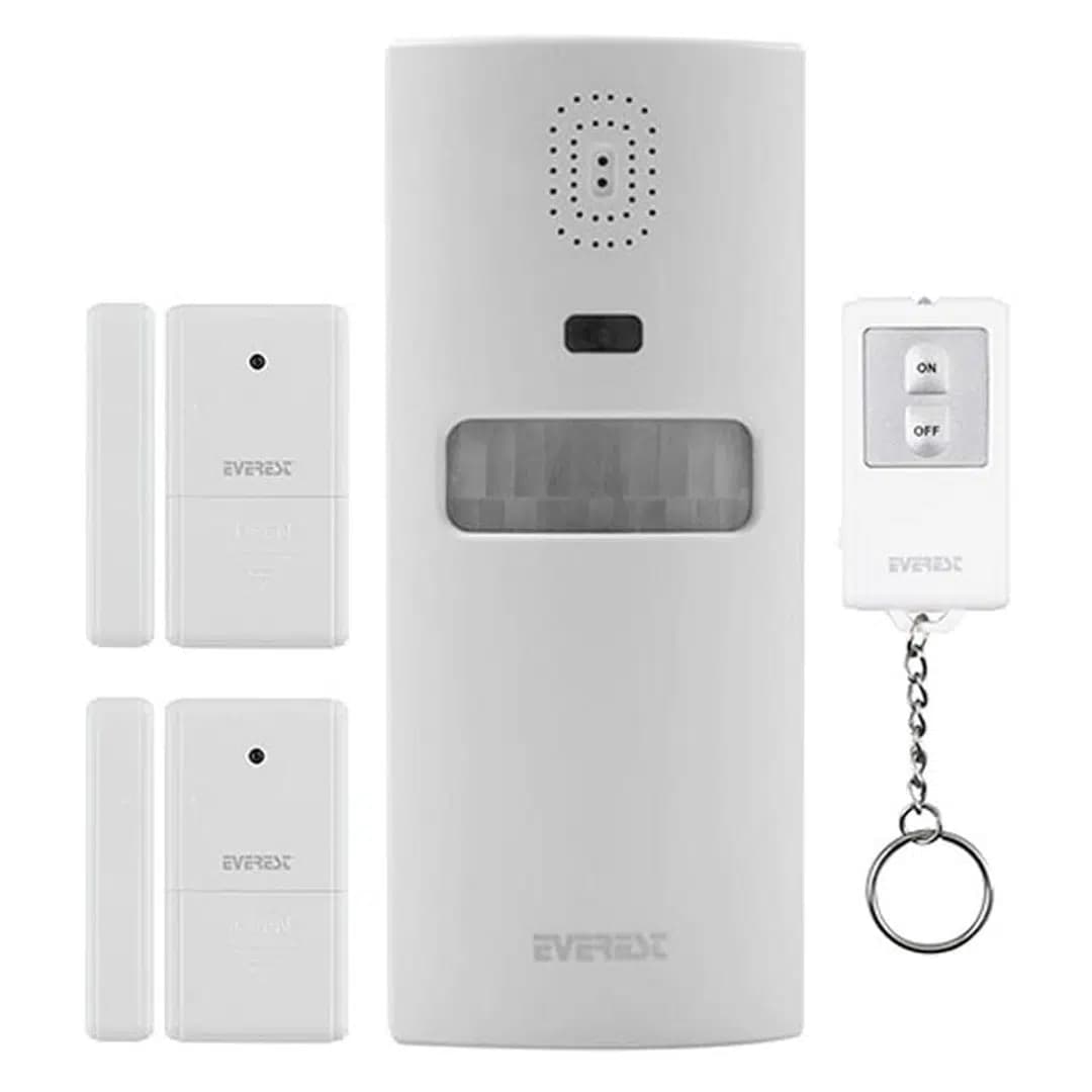 Everest EG-9830 PIR Kızılötesi Hareket Sensörlü Güvenlik Alarmı Uzaktan Kumandalı - Seyyar Elektronik
