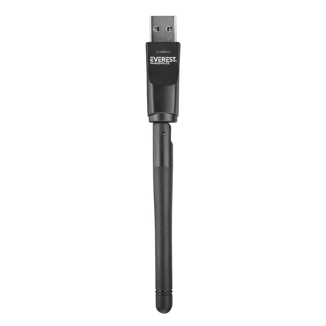 Everest EWN-212 2.4GHz MT7601 İşlemcili 2dBi 150 Mbps Wireless Usb Kablosuz Adaptör - Seyyar Elektronik