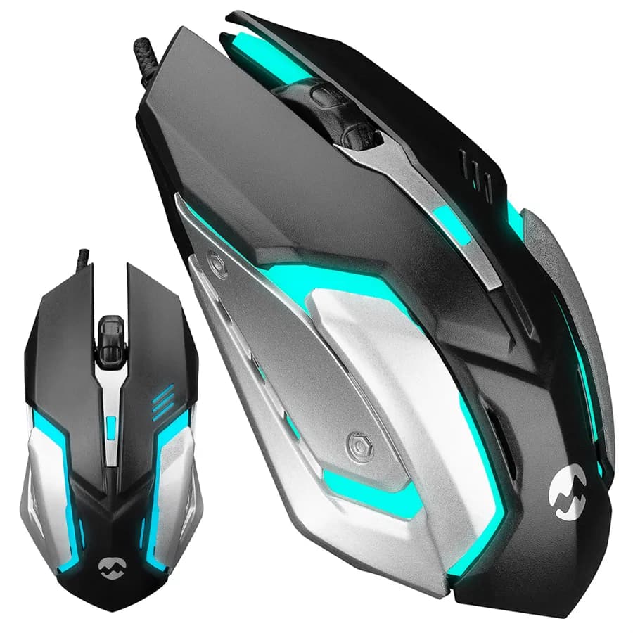 Everest SM-G72 Işıklı USB Kablolu Optik Oyuncu (Gaming) Mouse - Seyyar Elektronik