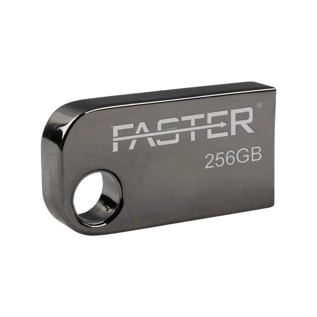 Faster 256 GB Mimi Serisi USB 3.0 Yüksek Hızlı Metal Flash Bellek - Seyyar Elektronik