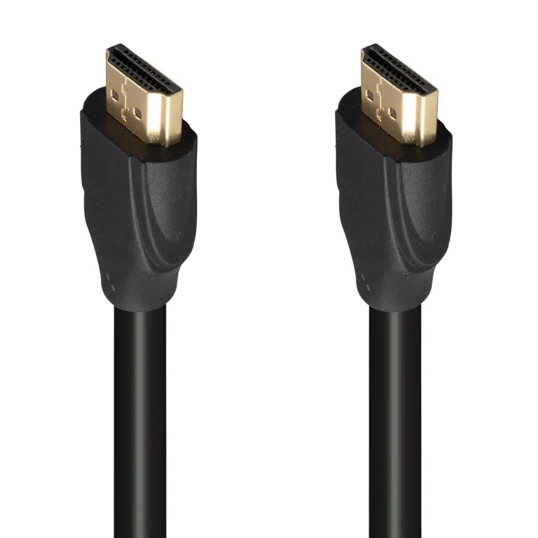 Fully G-507AS 1.5 Metre Düz Siyah Gold Uçlu HDMI Kablo - Seyyar Elektronik