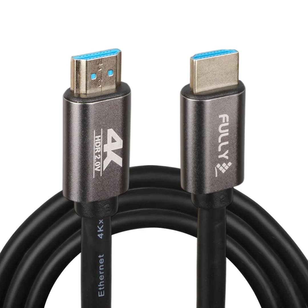 Fully G-507L 1.5 Metre 4K v2.0 Ultra HD Alüminyum Başlıklı HDMI Görüntü Kablosu - Seyyar Elektronik