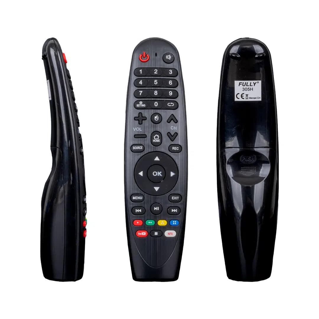 Fully Telenova YouTube-Netflix Tuşlu LCD-LED Ses Komutsuz LED TV Kumanda - Seyyar Elektronik