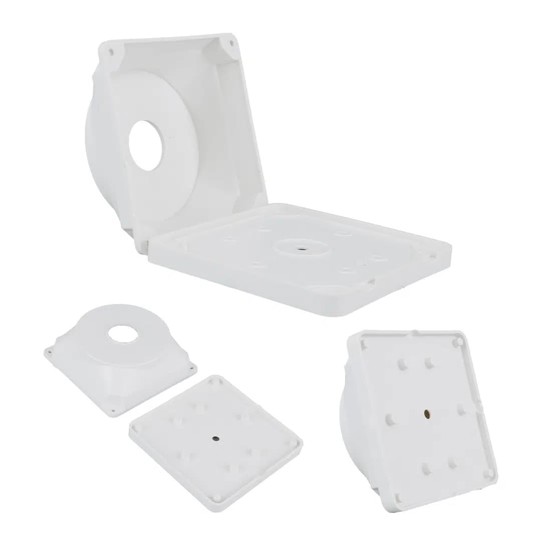 HBF J5000 Dış Mekan Kamera Montaj Kutusu Kare Buat ve Taban - Seyyar Elektronik