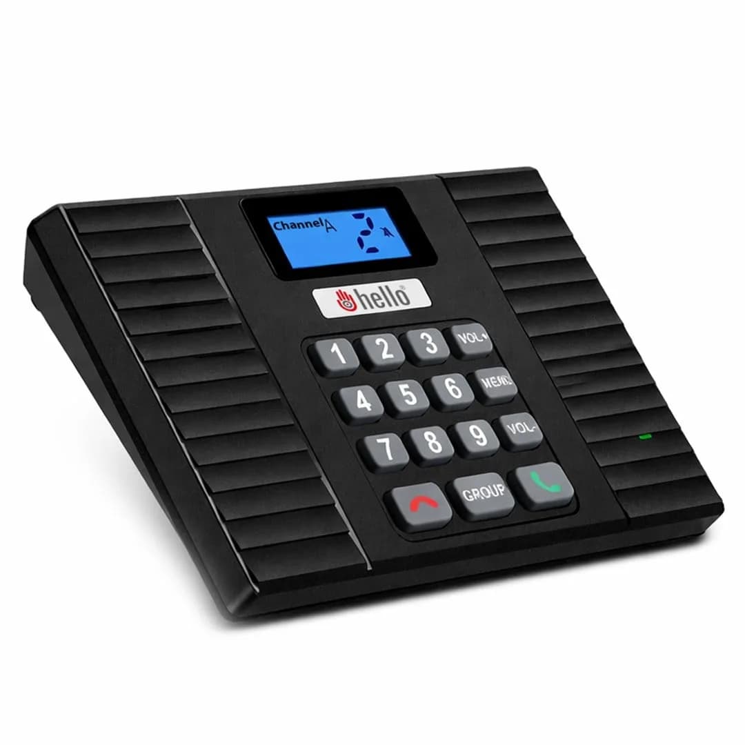 Hello F60D DC 5V 1A Kablosuz Intercom Sistemi 18 Kanal Kapalı Devre Sesli İletişim Çözümü - Seyyar Elektronik