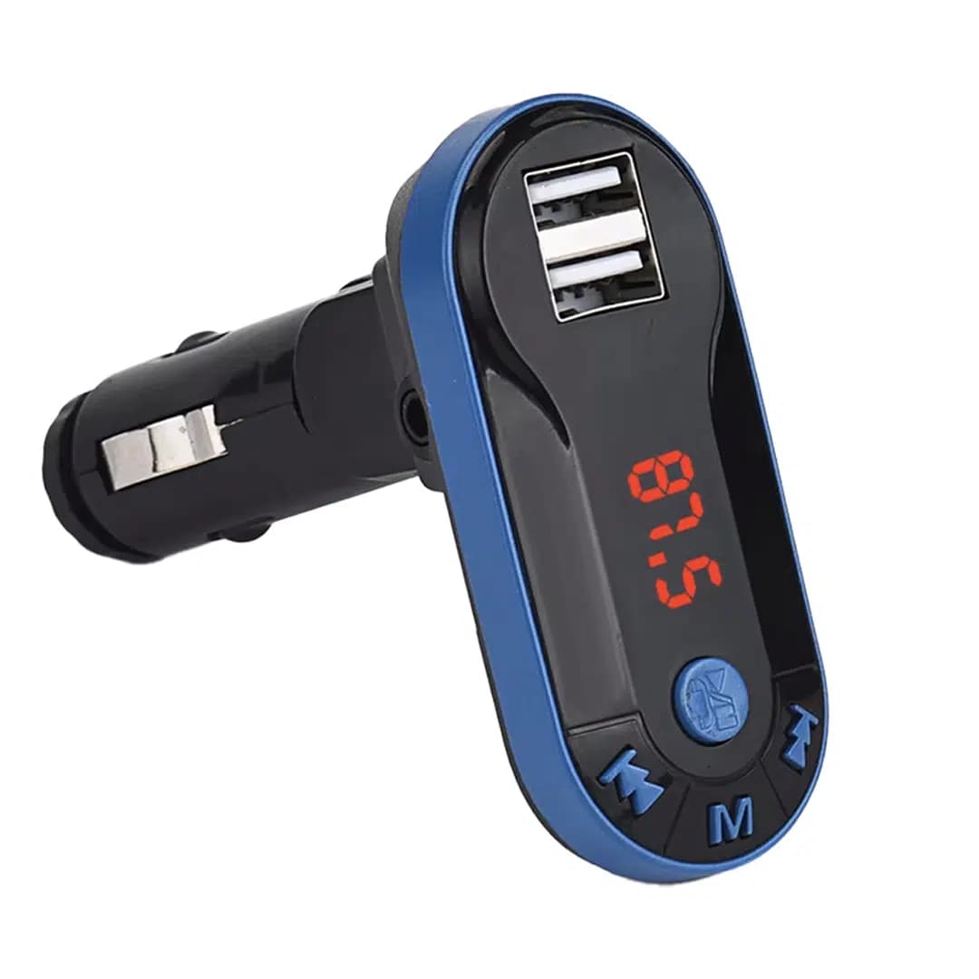 Hello HL-19683 FM Modulatör Çift USB/SD/MP3 12-24 Volt Bluetooth Hafızasız Fm Transmitter - Seyyar Elektronik