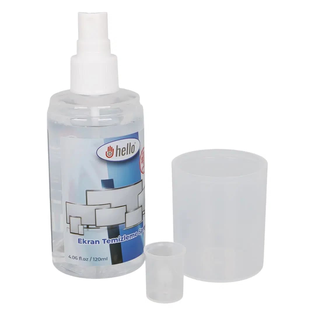 Hello HL-27269 120ML Profesyonel Ekran Temizleyici Sprey Telefon Tablet TV ve Laptop Temizleme Solüsyonu - Seyyar Elektronik