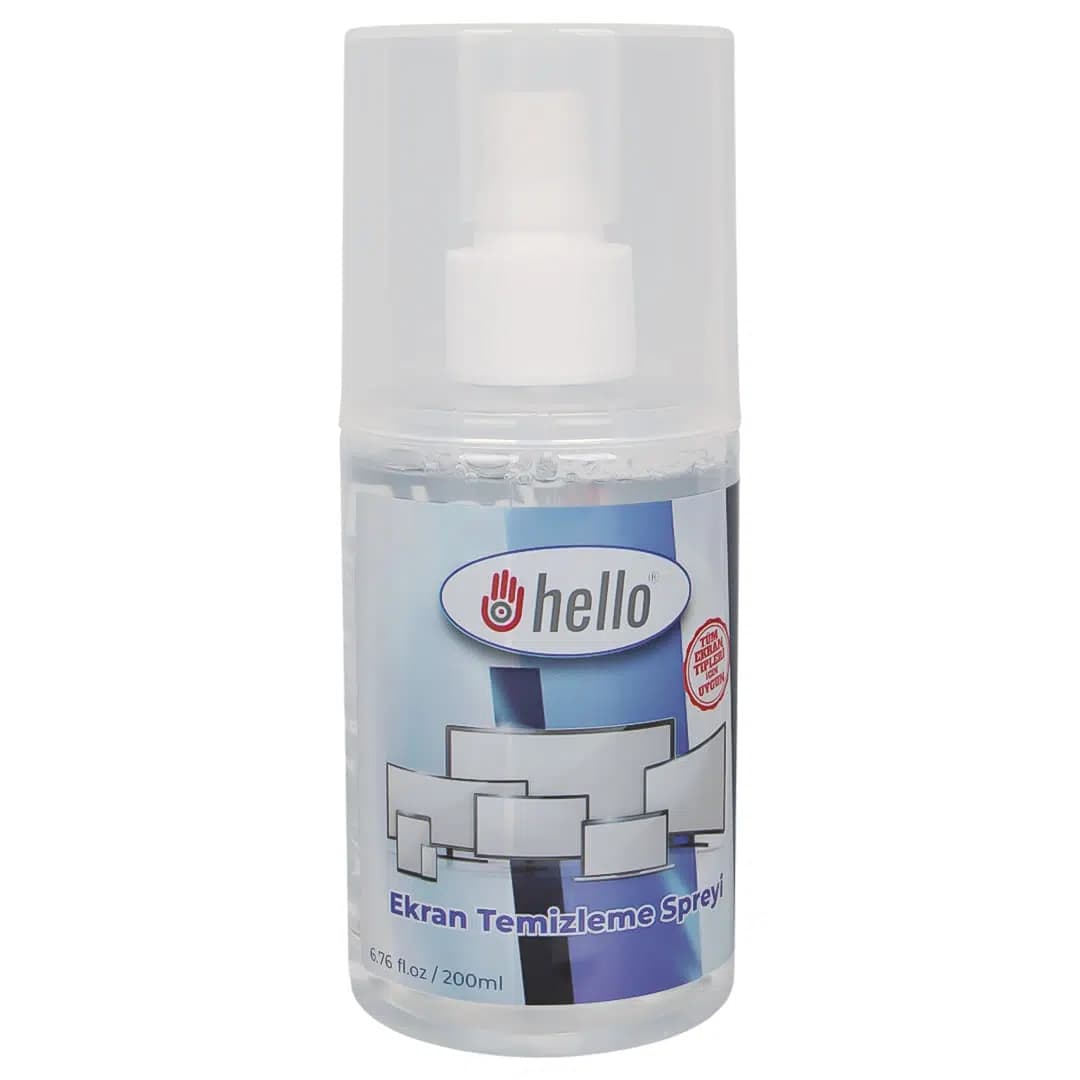 Hello HL-27270 200ML Profesyonel Ekran Temizleyici Sprey Telefon Tablet TV ve Laptop Temizleme Solüsyonu - Seyyar Elektronik