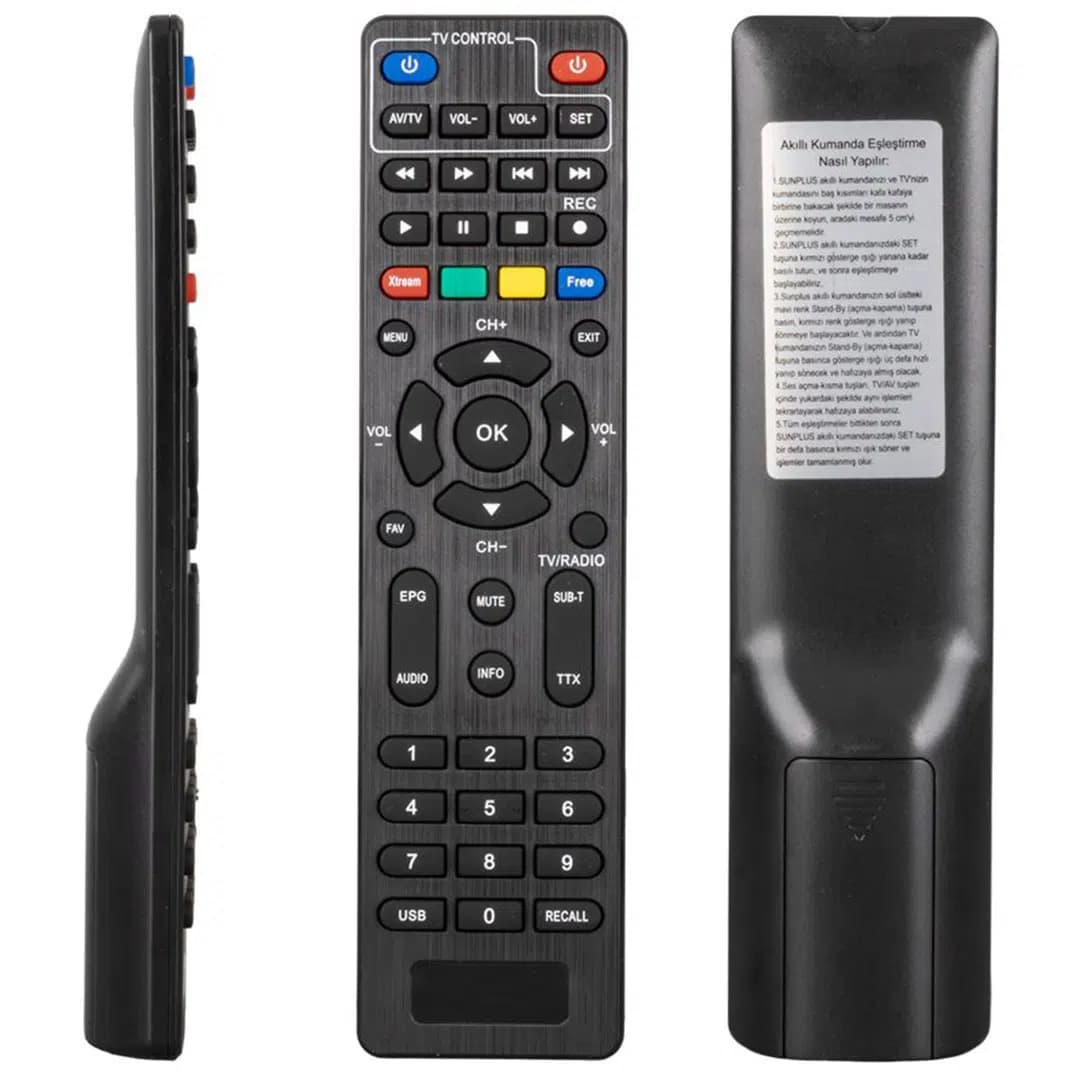 HEY 40129 Sungate Sunplus Astra Falcon FULL HD Özelli̇kli̇ Uydu Kumanda - Seyyar Elektronik