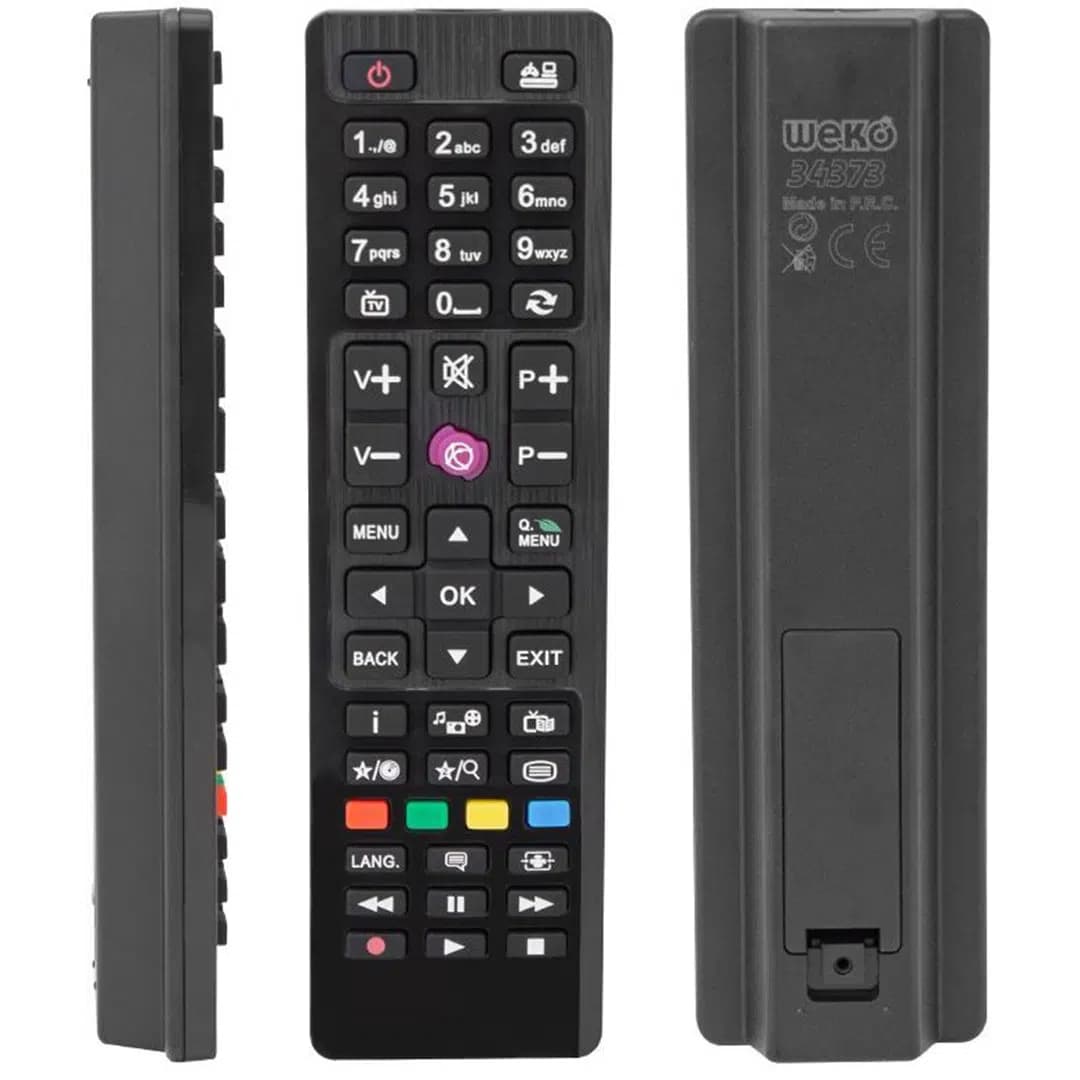 HEY 40136 Vestel SEG Regal RC4849 RM L260 Mini MOR Uyumlu LCD LED TV Kumanda - Seyyar Elektronik