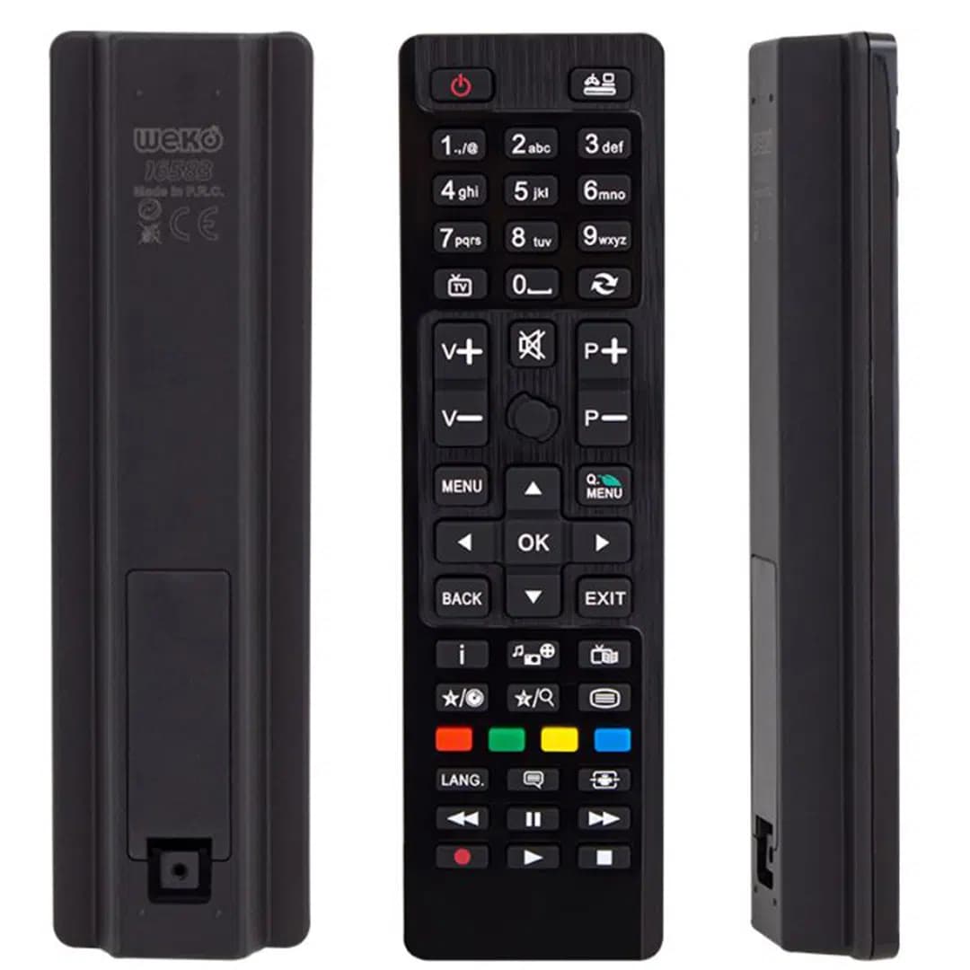 HEY 40178 Hi-Level Panasonic Si̇yah Uyumlu LCD LED TV Kumanda - Seyyar Elektronik