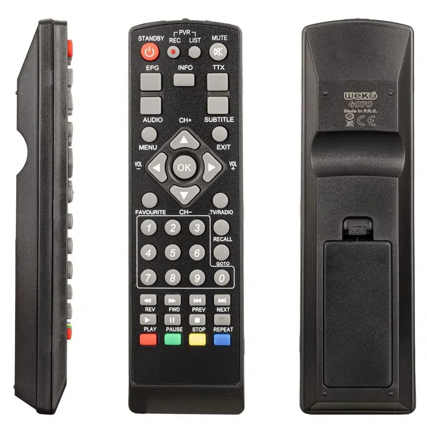 Mersat Mini HD - Grundig DSR 7150 - Botech 2010 / 7200 HD - Akiwa AKW 18500 - Benjamin BJ 980 - Yumatu Slim HD Uydu Alıcı Kumandası - Seyyar Elektronik