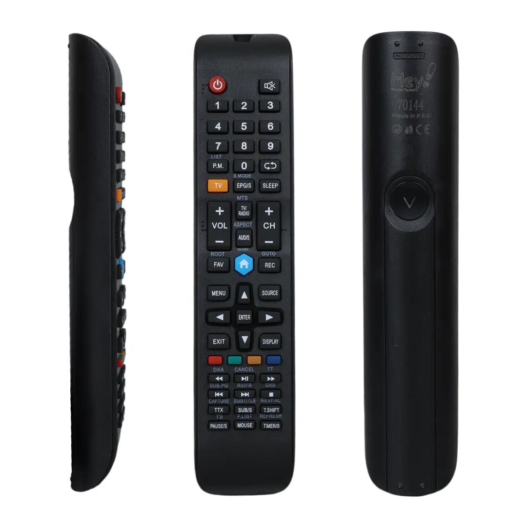 Hey Küçük Kalıp Skytech Sarı TV Tuşlu Smart Lcd Led TV Kumanda - Seyyar Elektronik