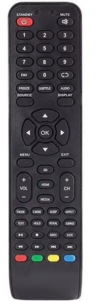 Sunny SN55LA1V59 B - 51" Plazma 3D Media Tuşlu Lcd Led Tv Kumandaları - Seyyar Elektronik