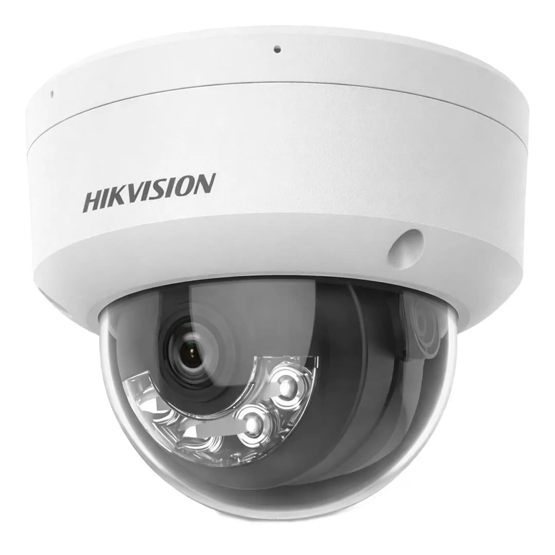 Hikvision DS-2CD1141G2-LIUF 4 MP 2.8mm Smart Hybrid Light Sesli Dome IP Kamera Gece Renkli Görüntü - Seyyar Elektronik