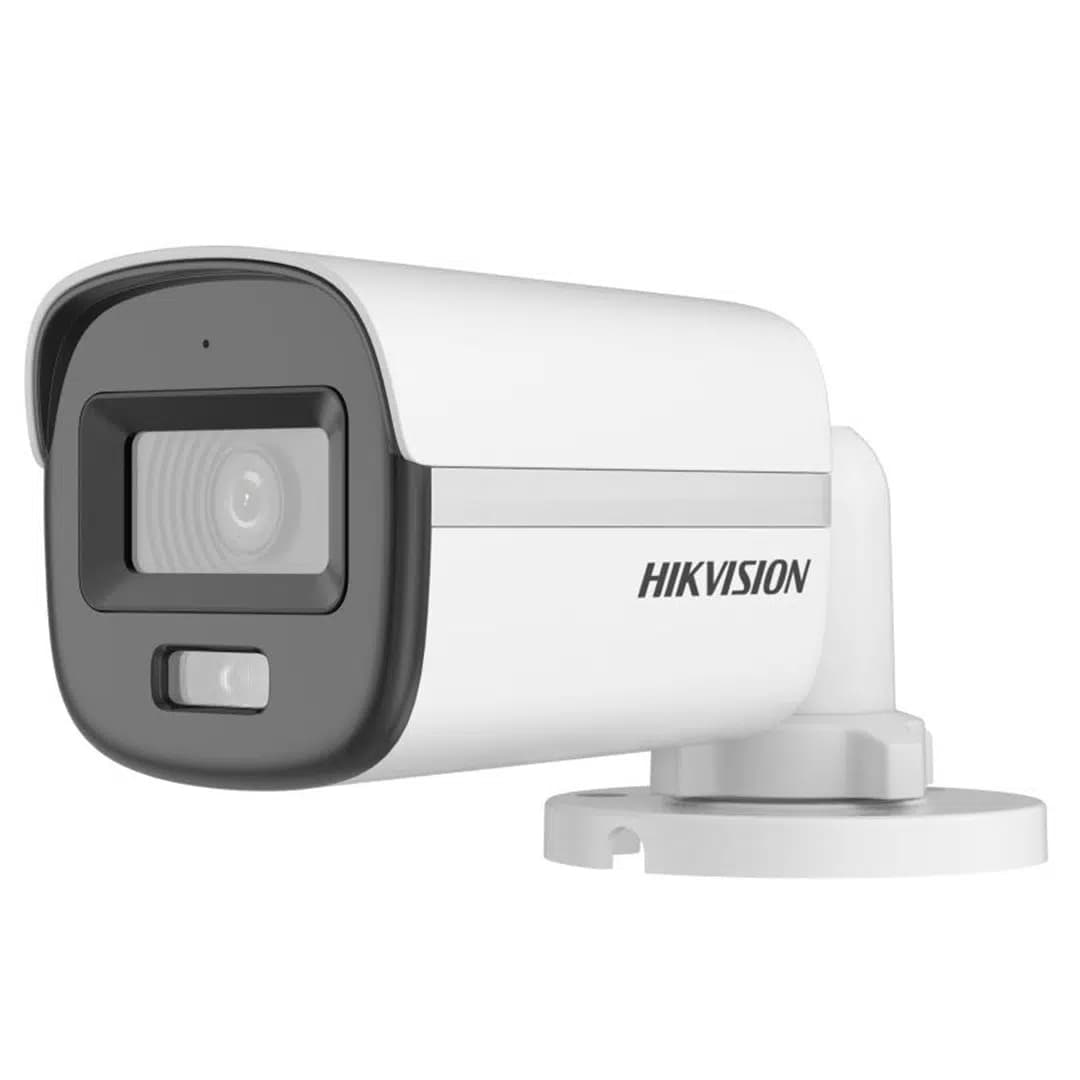 Hikvision TVI 1080P Sabit Lensli Colorvu Gece Görüşlü Bullet Kamera (DS-2CE10DF0T-LPFS) - Seyyar Elektronik