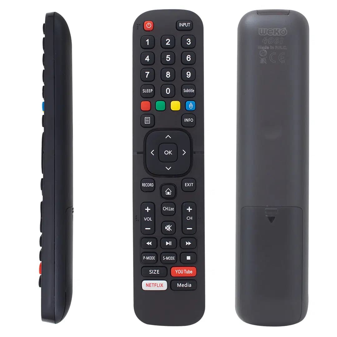 Hisense / Strong Netflix-Youtube-Media Tuşlu Lcd-Led Tv Kumandası - Seyyar Elektronik