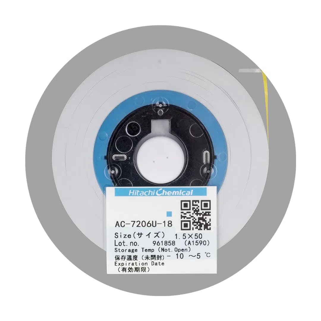 Hitachi AC-7206U-18 1.5x5 Mm ACF Bant Anisotropic İletken Film (Pcb İçin Dokunmatik Bant) - Seyyar Elektronik