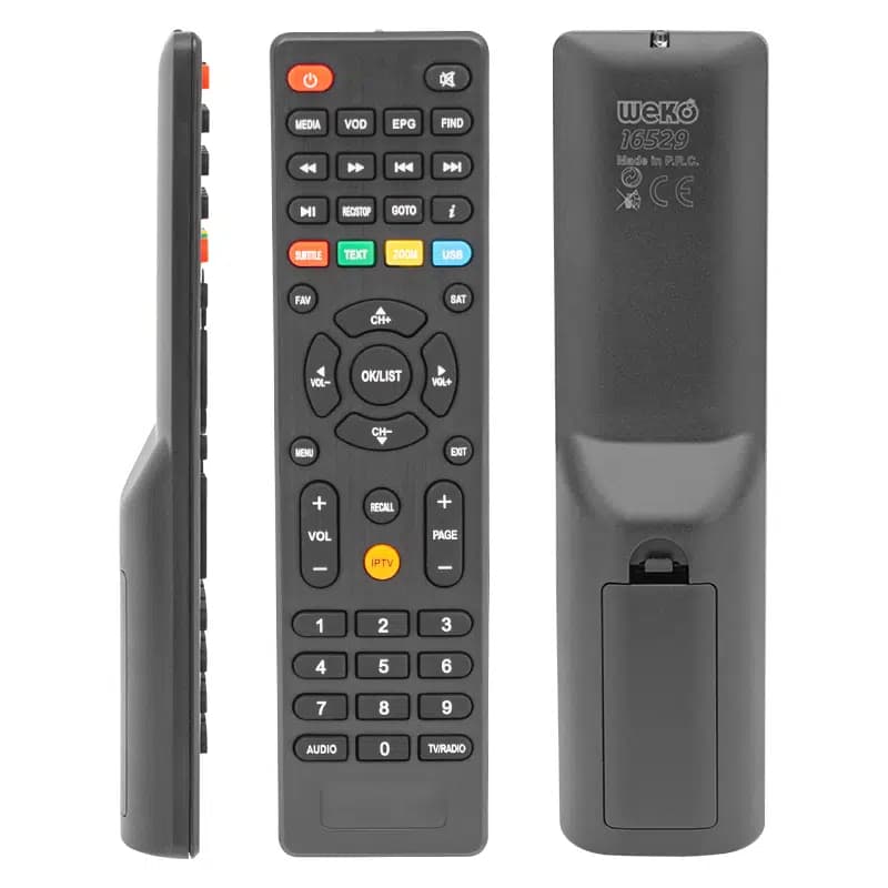 Hitech Vipbox 7S- Supermax - Next IP TV Uydu Alıcı Kumandası - Seyyar Elektronik