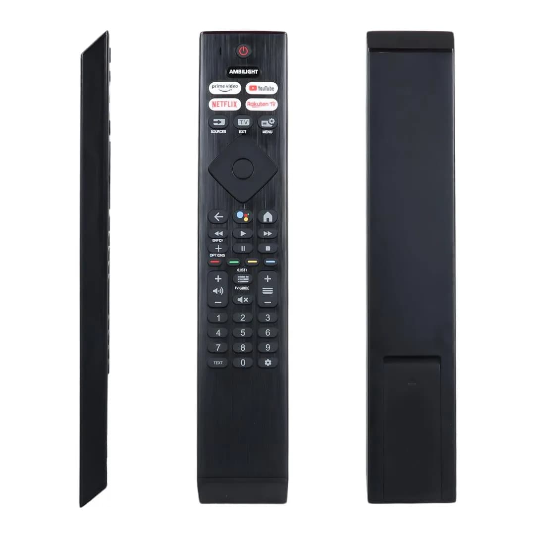 Huayu Philips PH-V11 Ambilight-Netflix-Prime Video-Youtube-Rakuten Tv Tuşlu Ses Komutlu Led Tv Kumanda - Seyyar Elektronik
