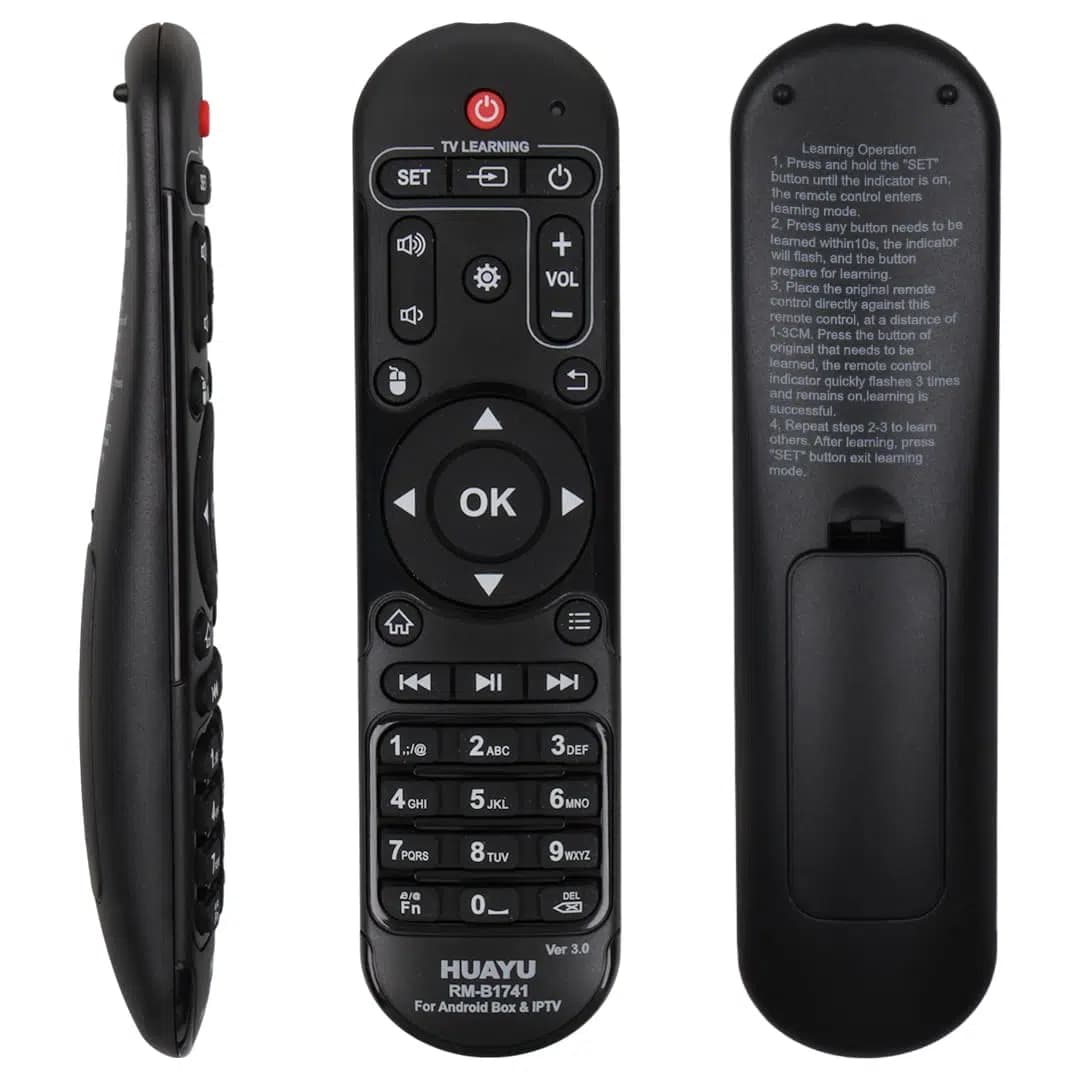 Huayu RM-B1741 Üniversal Android Box ve IP TV Akıllı Kumanda (Ver 3.0) - Seyyar Elektronik