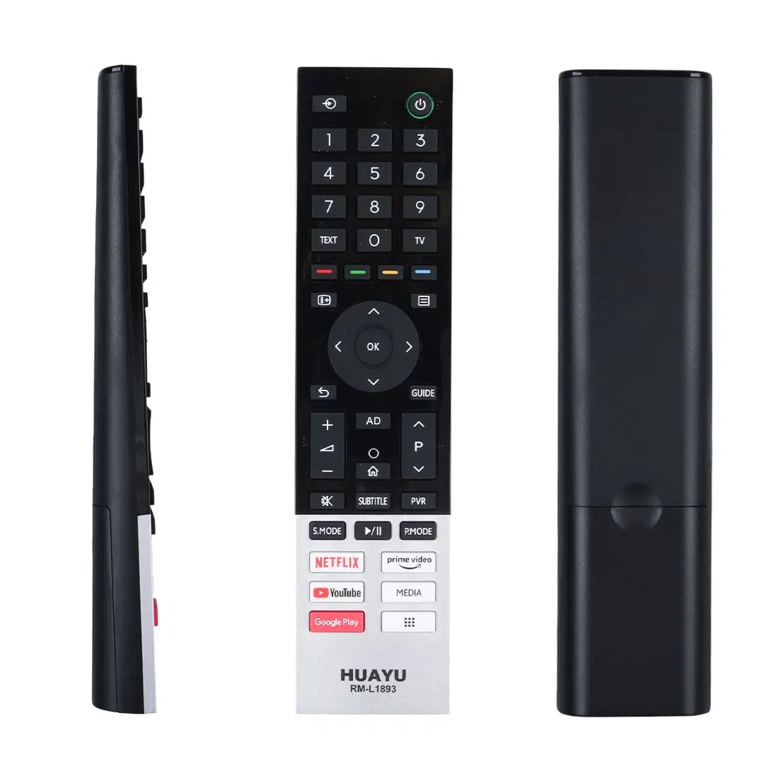 Huayu RM-L1893 Toshiba Universal Ses Komutsuz Lcd Led Tv Kumanda - Seyyar Elektronik