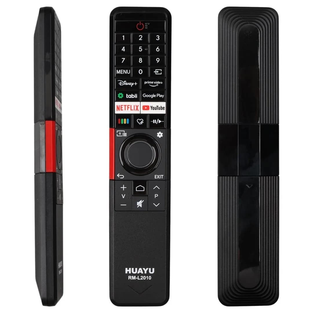 Huayu RM-L2010 Vestel Universal Netflix Youtube Google Play Ses Komutlu Lcd Led TV Kumanda - Seyyar Elektronik