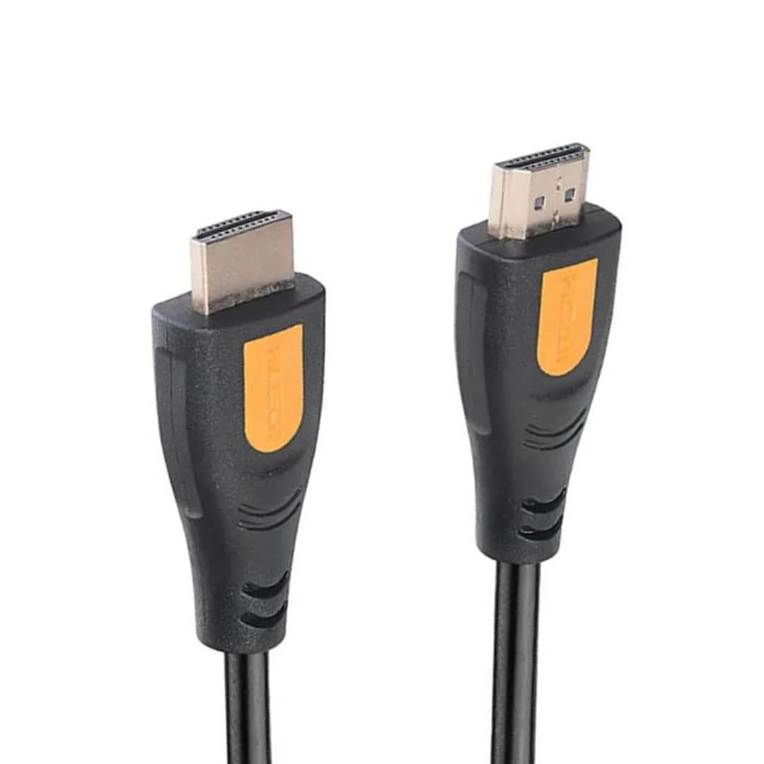 Hytech HY-HDM10 HDMI TO HDMI 10 Metre Altın Uçlu 24K 1.4V 3D Kablosu - Seyyar Elektronik