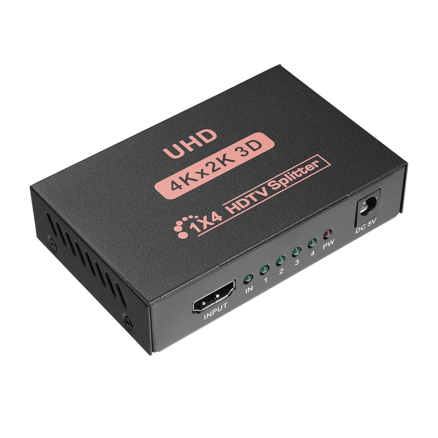 Hytech HY-LU4 4 Port 4Kx2K HDMI Splitter Dağıtıcı - Seyyar Elektronik